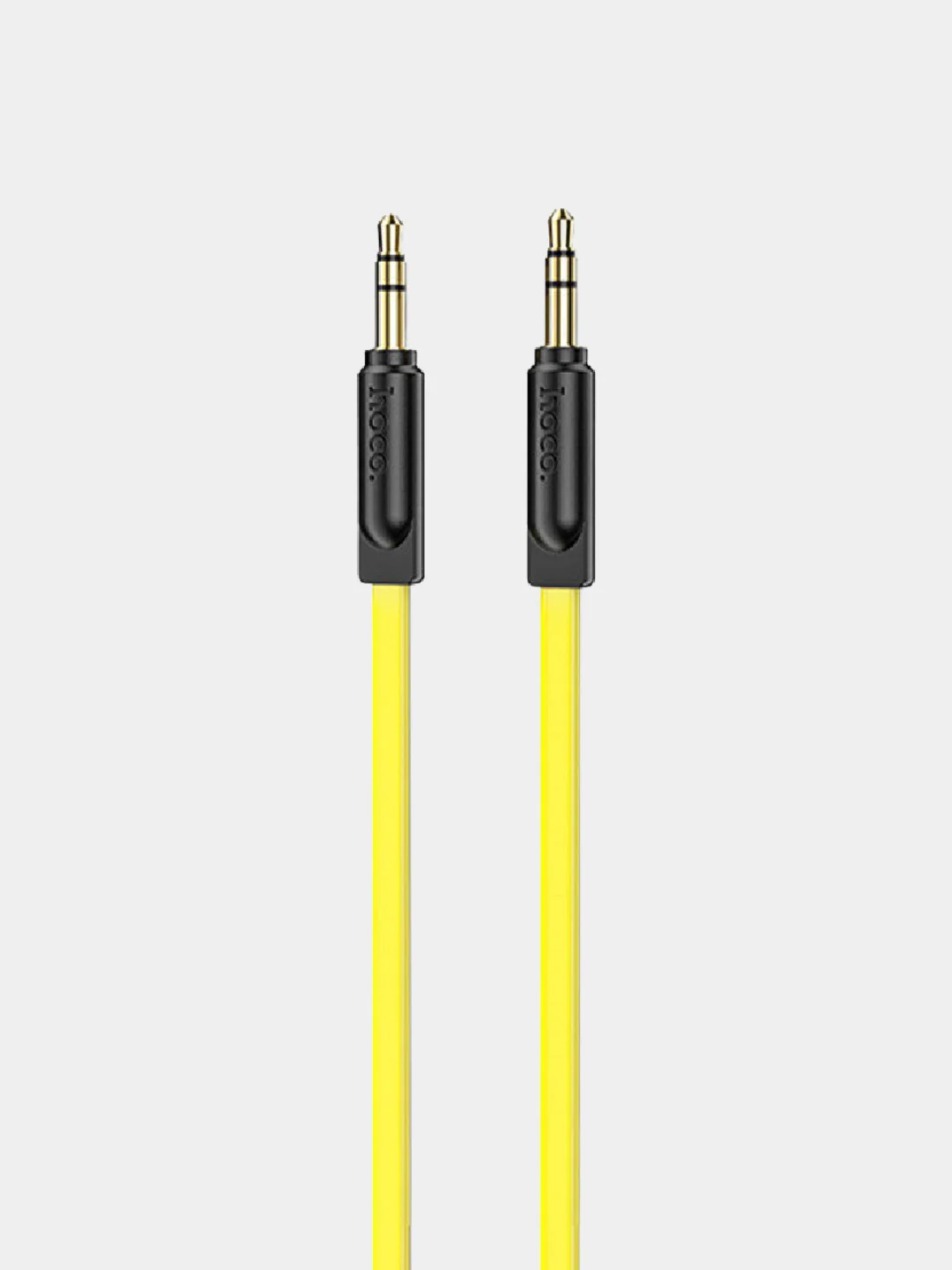 Желтый аудиокабель Hoco UPA16 AUX 3.5 mm, 2 м
