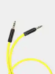 Желтый аудиокабель Hoco UPA16 AUX 3.5 mm, 2 м