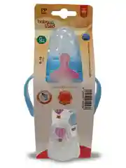 Бутылочка Baby Land 300мл с широким горлом и силиконовой анатомической соской Air System