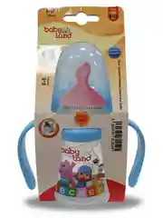 Бутылочка Baby Land 150 мл, с широким горлом и силиконовой анатомической соской Air System