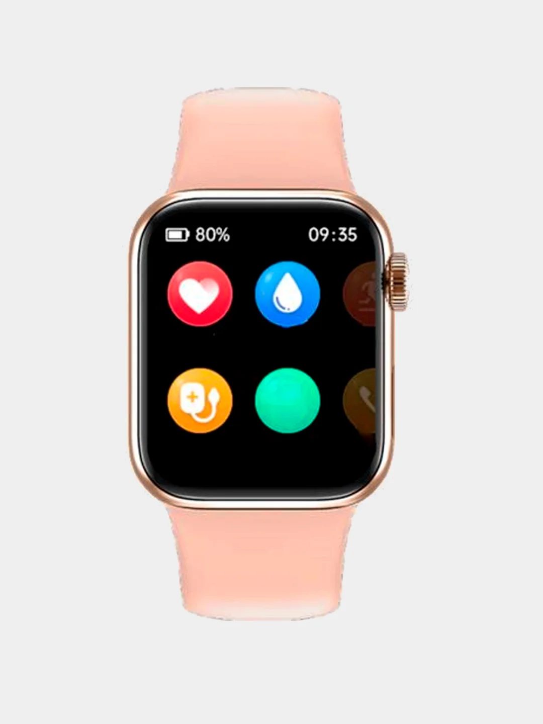 Золотой фитнес часы Smart Watch Series 7