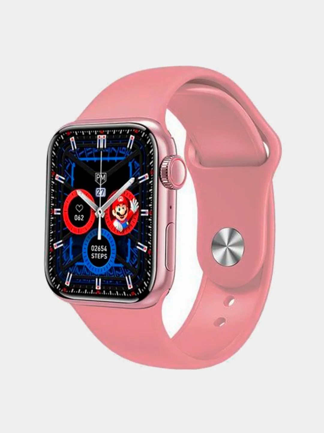 Розовый фитнес часы Smart Watch Series 7