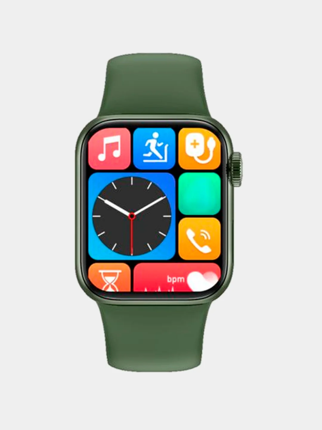 Черный фитнес часы Smart Watch Series 7