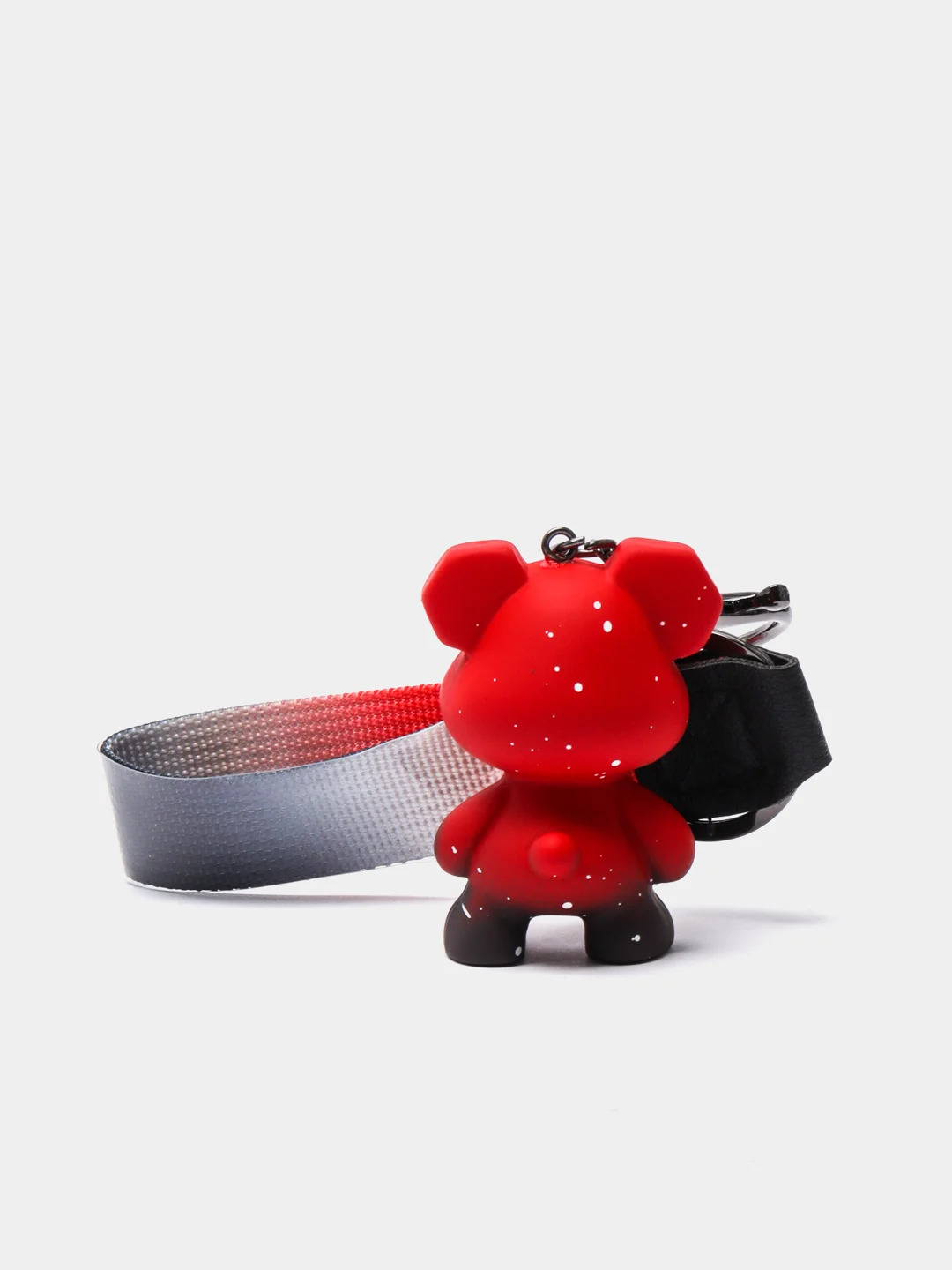 Красный брелок "Попа кота"  для рюкзака и ключей. Брелок Тетрис mini электронная игра