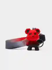 Красный брелок "Попа кота"  для рюкзака и ключей. Брелок Тетрис mini электронная игра
