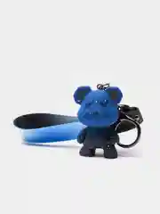 Синий брелок "Попа кота"  для рюкзака и ключей. Брелок Тетрис mini электронная игра