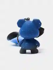 Синий брелок "Попа кота"  для рюкзака и ключей. Брелок Тетрис mini электронная игра