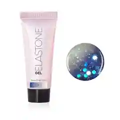 Голубой акригель Elastone Gel 3 в 1, 18 мл, Runail Professional