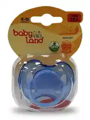 Соска-пустышка Baby Land силиконовая круглая, 6 мес+