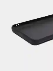 Угольный чехол для Realme C21 силиконовый матовый