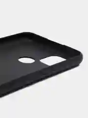 Угольный чехол для Realme C21 силиконовый матовый
