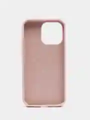Пудровый чехол iPhone 13, 13 Pro, 13 Pro Max силиконовый с закрытым низом