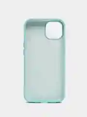 Бирюзовый чехол iPhone 13, 13 Pro, 13 Pro Max силиконовый с закрытым низом