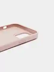 Пудровый чехол iPhone 13, 13 Pro, 13 Pro Max силиконовый с закрытым низом