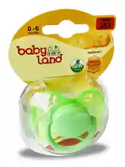 Соска-пустышка Baby Land силиконовая круглая, 0 мес+