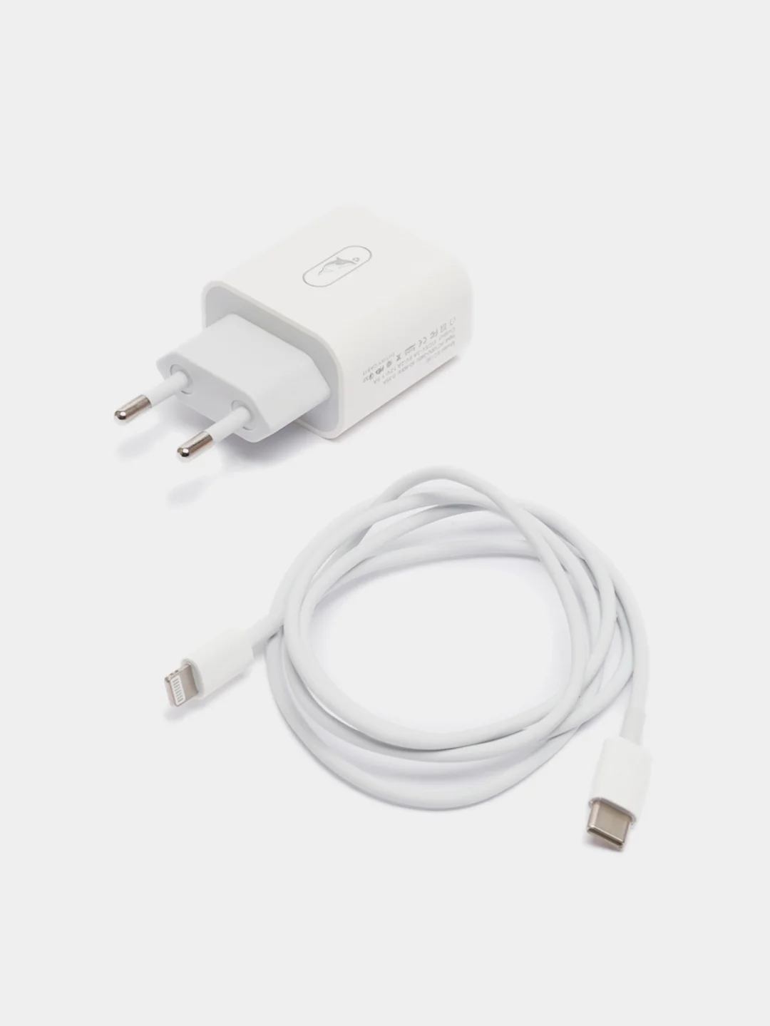 Зарядное устройство PowerDrive QuickCharge3.0, кабель для iPhone в комплекте