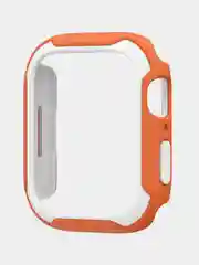 Рыжий защитный бампер чехол для Apple Watch 7 41, 45 мм рамка