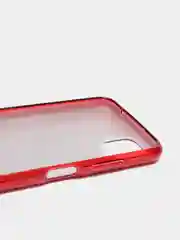 Красный чехол блестящий Samsung Galaxy A22S, A22 5G накладка с блёстками