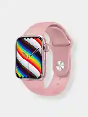 Розовый умные часы M7 Plus/фитнес браслет/Smart Watch Series 7/с голосовым помощником, 45 мм