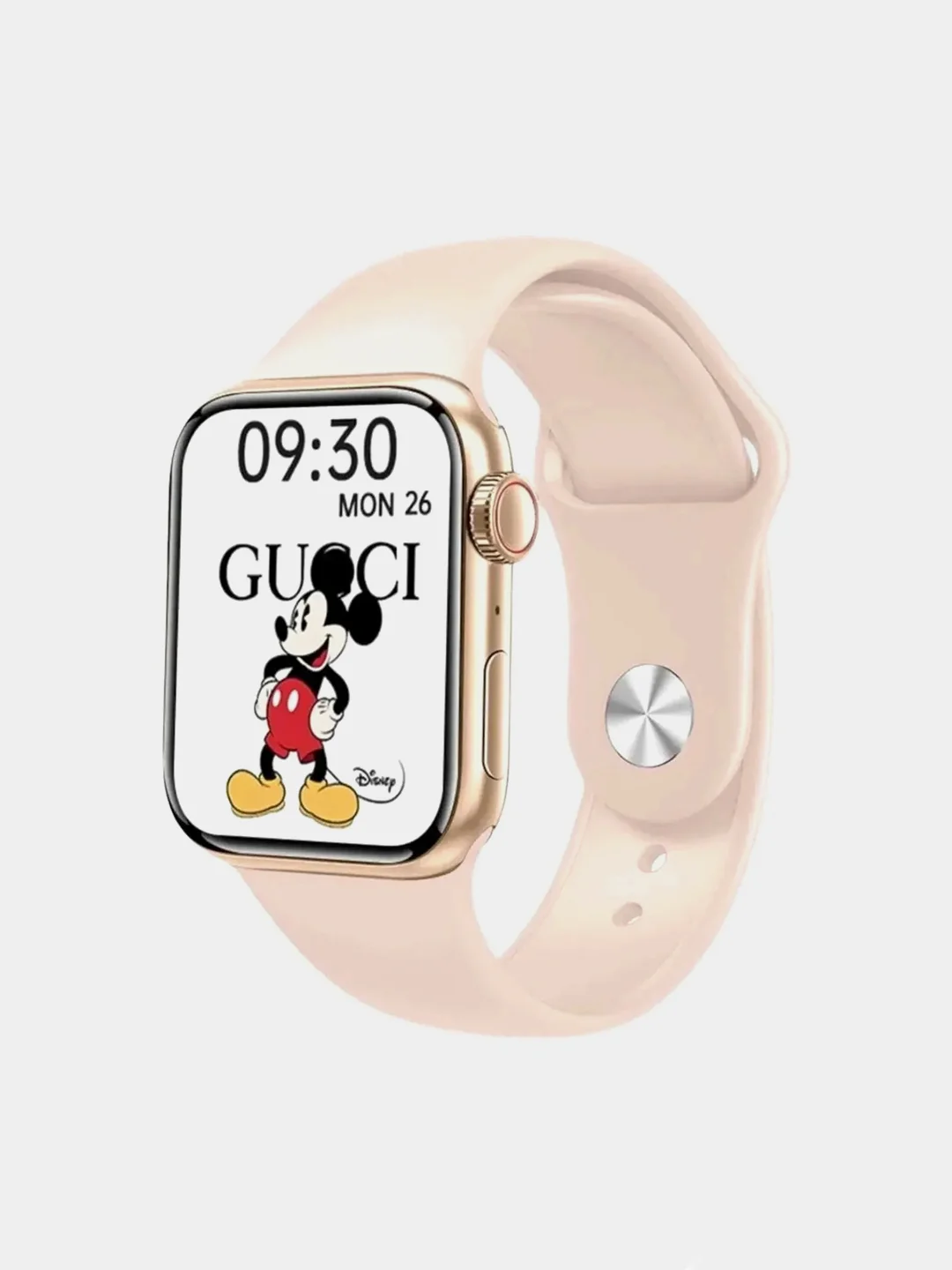 Золотой умные часы M7 Plus/фитнес браслет/Smart Watch Series 7/с голосовым помощником, 45 мм