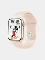Золотой умные часы M7 Plus/фитнес браслет/Smart Watch Series 7/с голосовым помощником, 45 мм