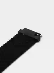 Хаки плетеный нейлоновый ремешок / монобраслет для Xiaomi Amazfit Bip / Huawei / Samsung 20 мм