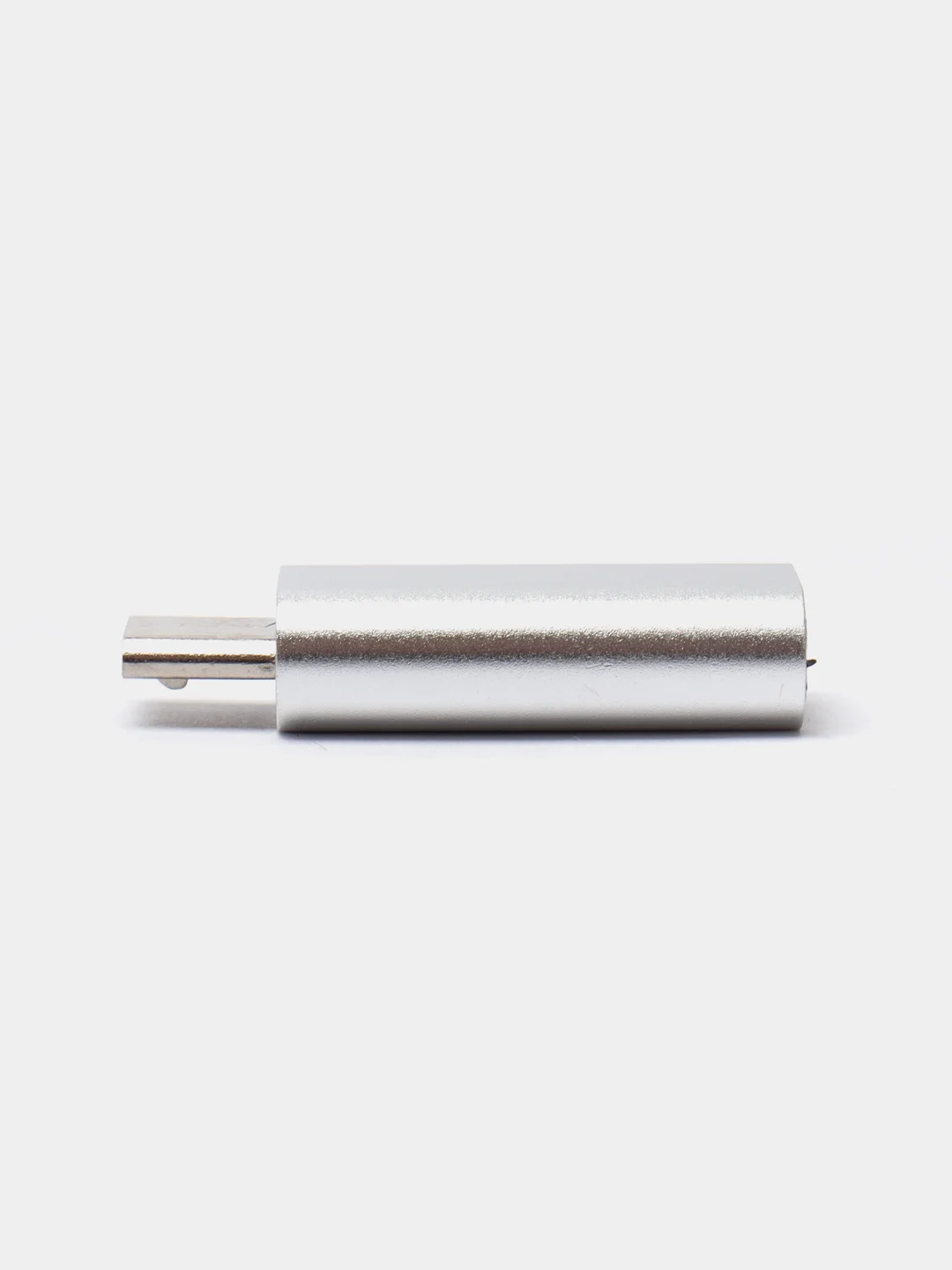 Серый адаптер переходник lightning на micro usb лайтинг на микро усб юсб