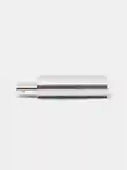 Серый адаптер переходник lightning на micro usb лайтинг на микро усб юсб