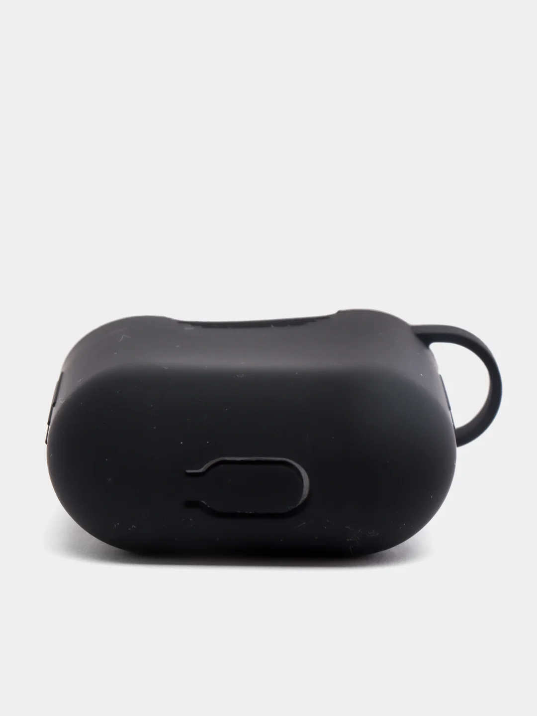 Черный силиконовый чехол для наушников AirPods