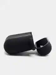 Черный силиконовый чехол для наушников AirPods
