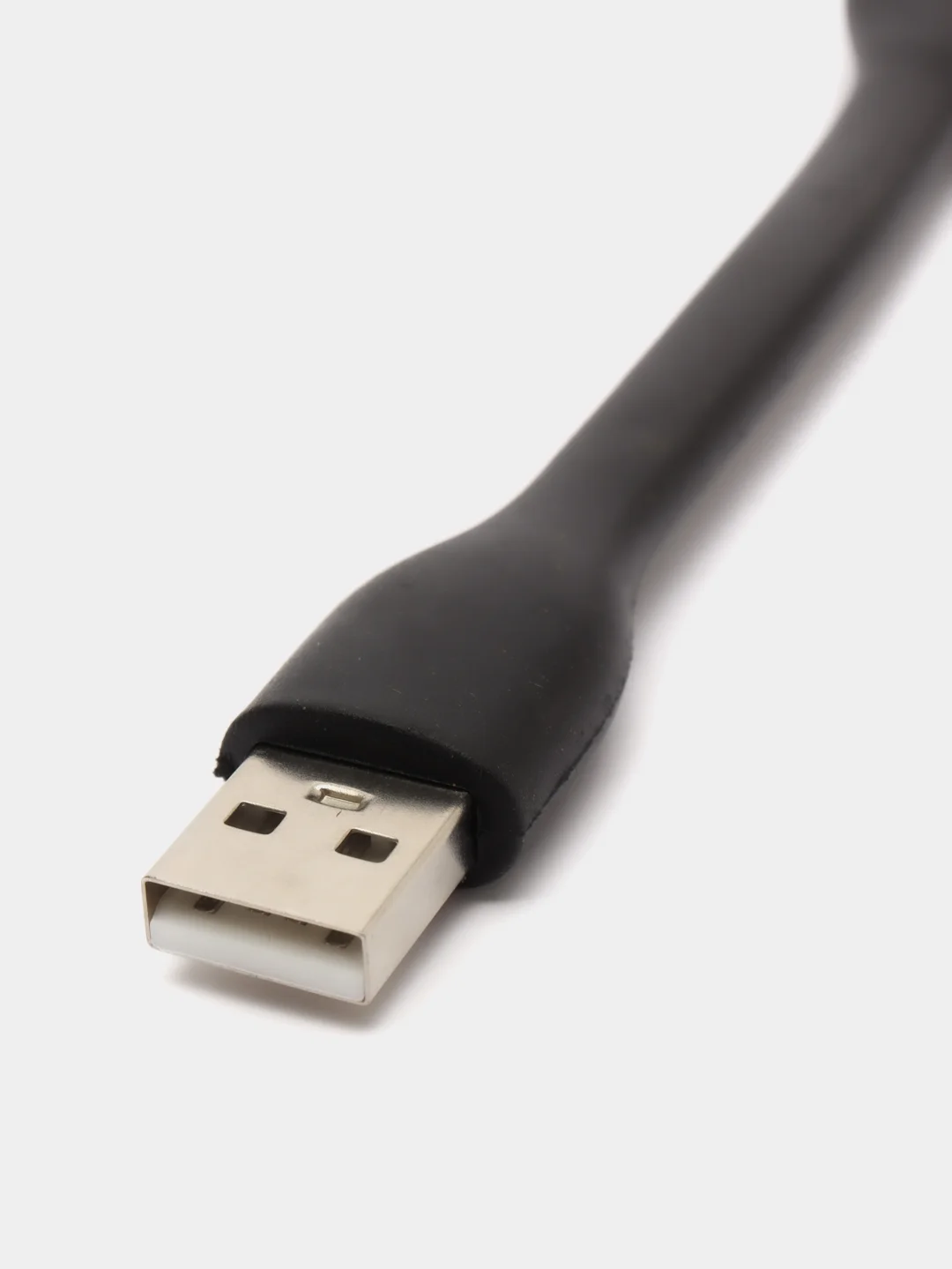 Черный светодиодный USB светильник, гибкая LED лампа, фонарик