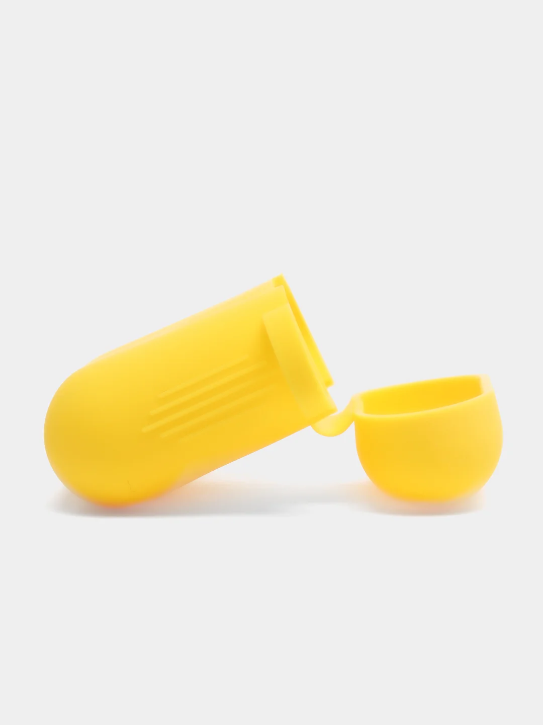 Желтый силиконовый чехол для наушников AirPods