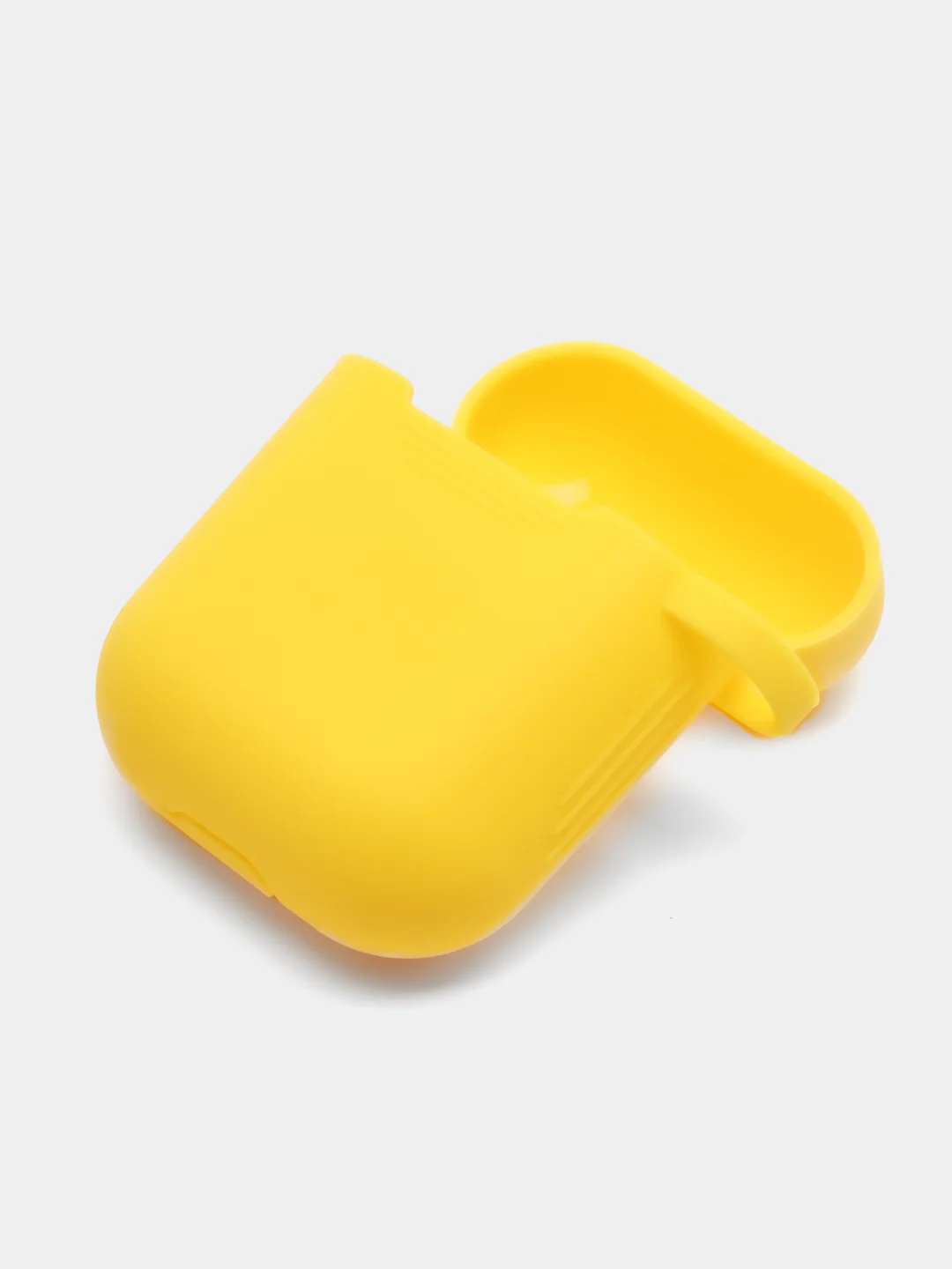 Желтый силиконовый чехол для наушников AirPods