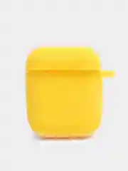 Желтый силиконовый чехол для наушников AirPods