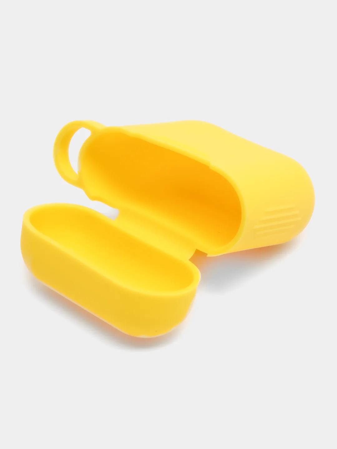 Желтый силиконовый чехол для наушников AirPods