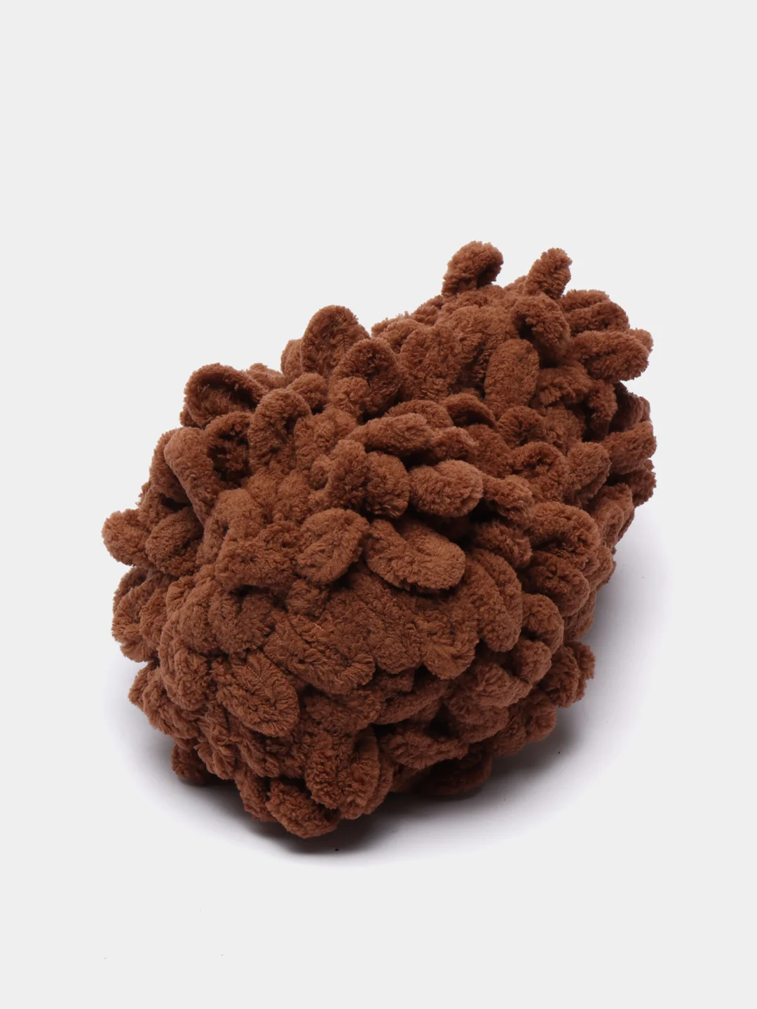 Коричневый пряжа с большими петельками Puffy Alize (Ализе Пуффи), разные цвета