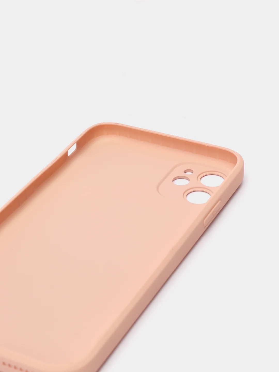 Пудровый чехол для Айфон 13, 12, 11 Pro Max, mini, XS, X, XR, 7, 8 Plus со стеклянной панелью