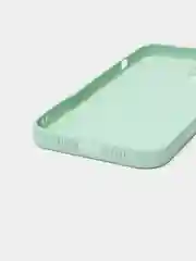 Бирюзовый чехол для Айфон 13, 12, 11 Pro Max, mini, XS, X, XR, 7, 8 Plus со стеклянной панелью