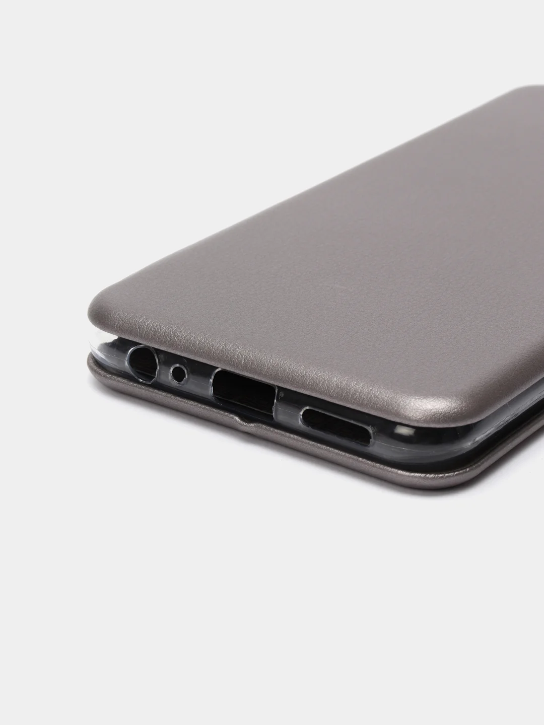 Серый чехол-книжка Samsung Galaxy A22S, A22 5G (Самсунг Галакси А22С, А22 5Г)