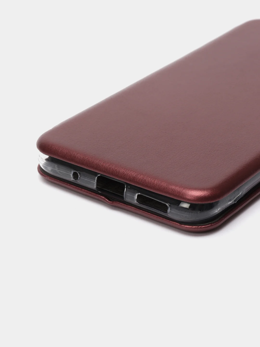 Багровый чехол книжка Xiaomi Redmi 10C / 10C NFC / Poco C40 (Сяоми Редми 10С / Поко С40)