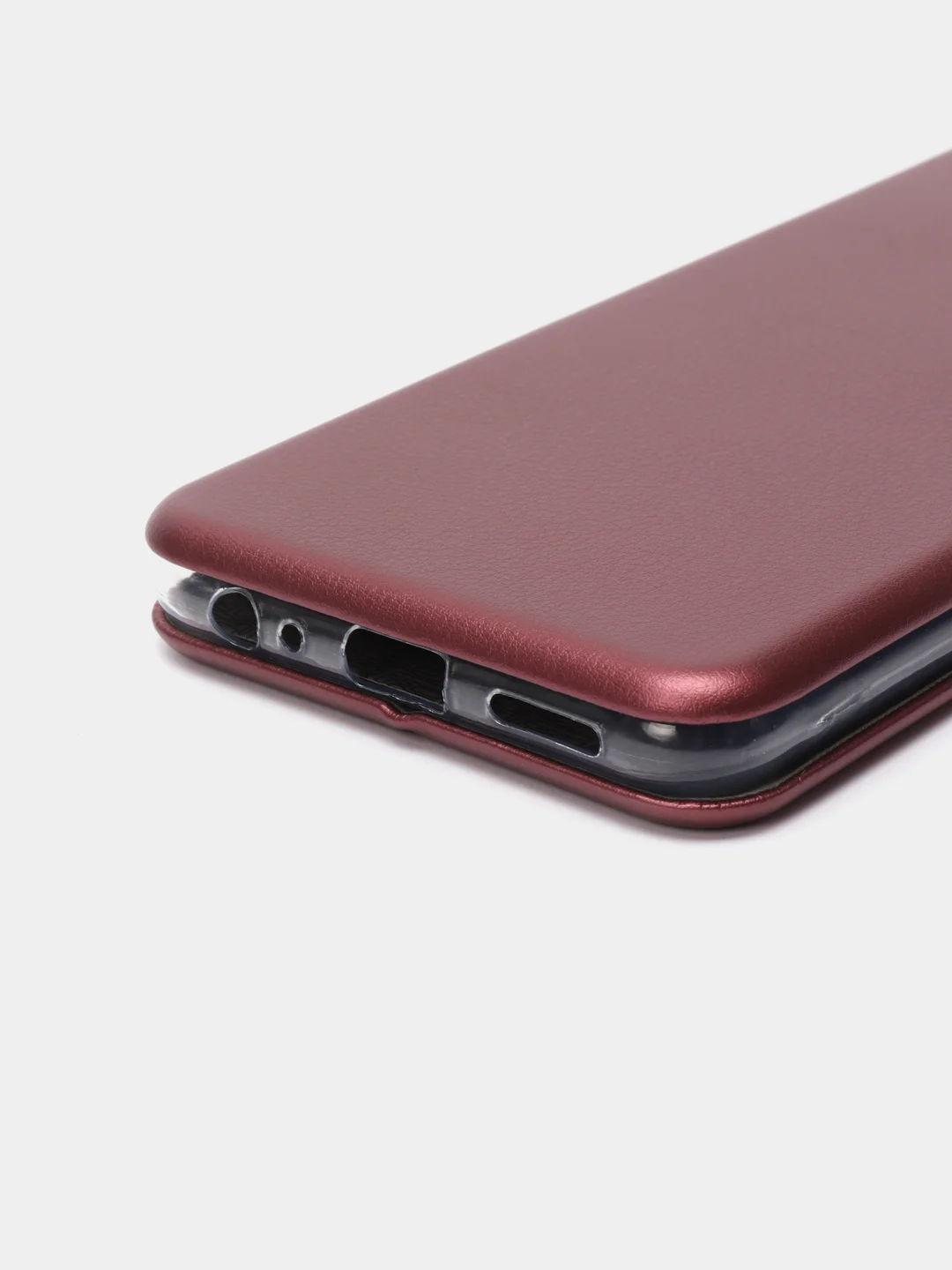 Багровый чехол-книжка Samsung Galaxy A22S, A22 5G (Самсунг Галакси А22С, А22 5Г)