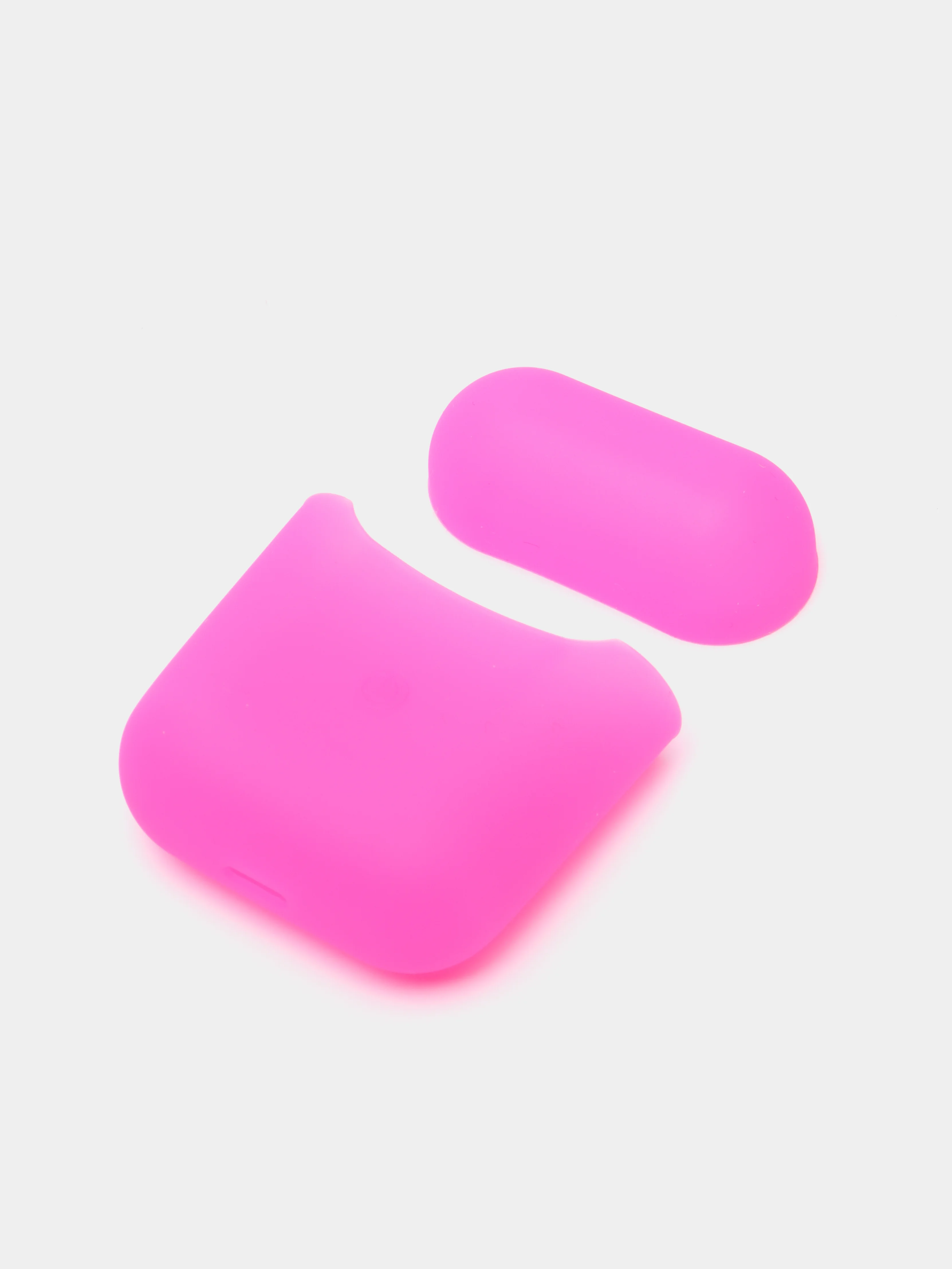 Серый ультратонкий силиконовый чехол для AirPods 2