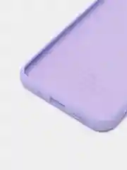 Фиолетовый чехол с бархатной подкладкой для Xiaomi Redmi 10A / Redmi 9C