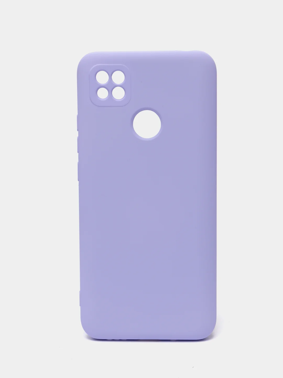 Фиолетовый чехол с бархатной подкладкой для Xiaomi Redmi 10A / Redmi 9C