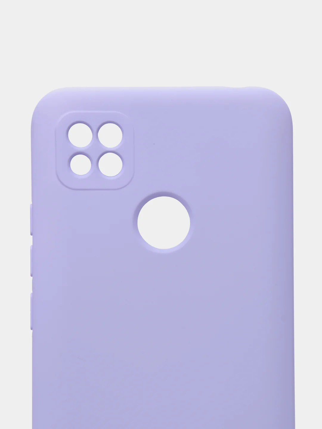 Фиолетовый чехол с бархатной подкладкой для Xiaomi Redmi 10A / Redmi 9C