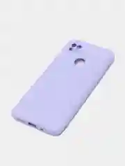 Фиолетовый чехол с бархатной подкладкой для Xiaomi Redmi 10A / Redmi 9C
