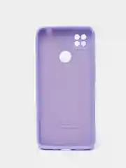 Фиолетовый чехол с бархатной подкладкой для Xiaomi Redmi 10A / Redmi 9C