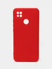 Красный чехол с бархатной подкладкой для Xiaomi Redmi 10A / Redmi 9C