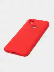 Красный чехол с бархатной подкладкой для Xiaomi Redmi 10A / Redmi 9C