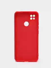 Красный чехол с бархатной подкладкой для Xiaomi Redmi 10A / Redmi 9C